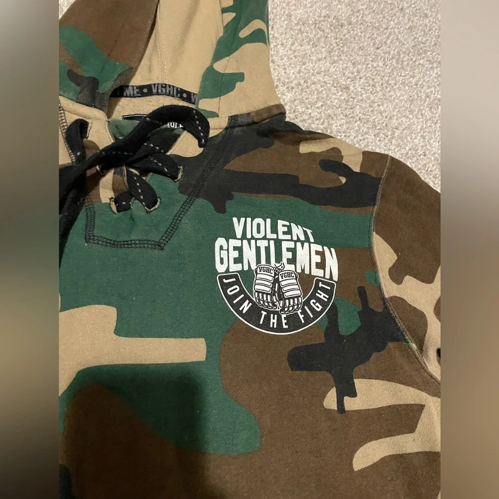 Violent Gentleman Hoodie - Picture 3 of 4